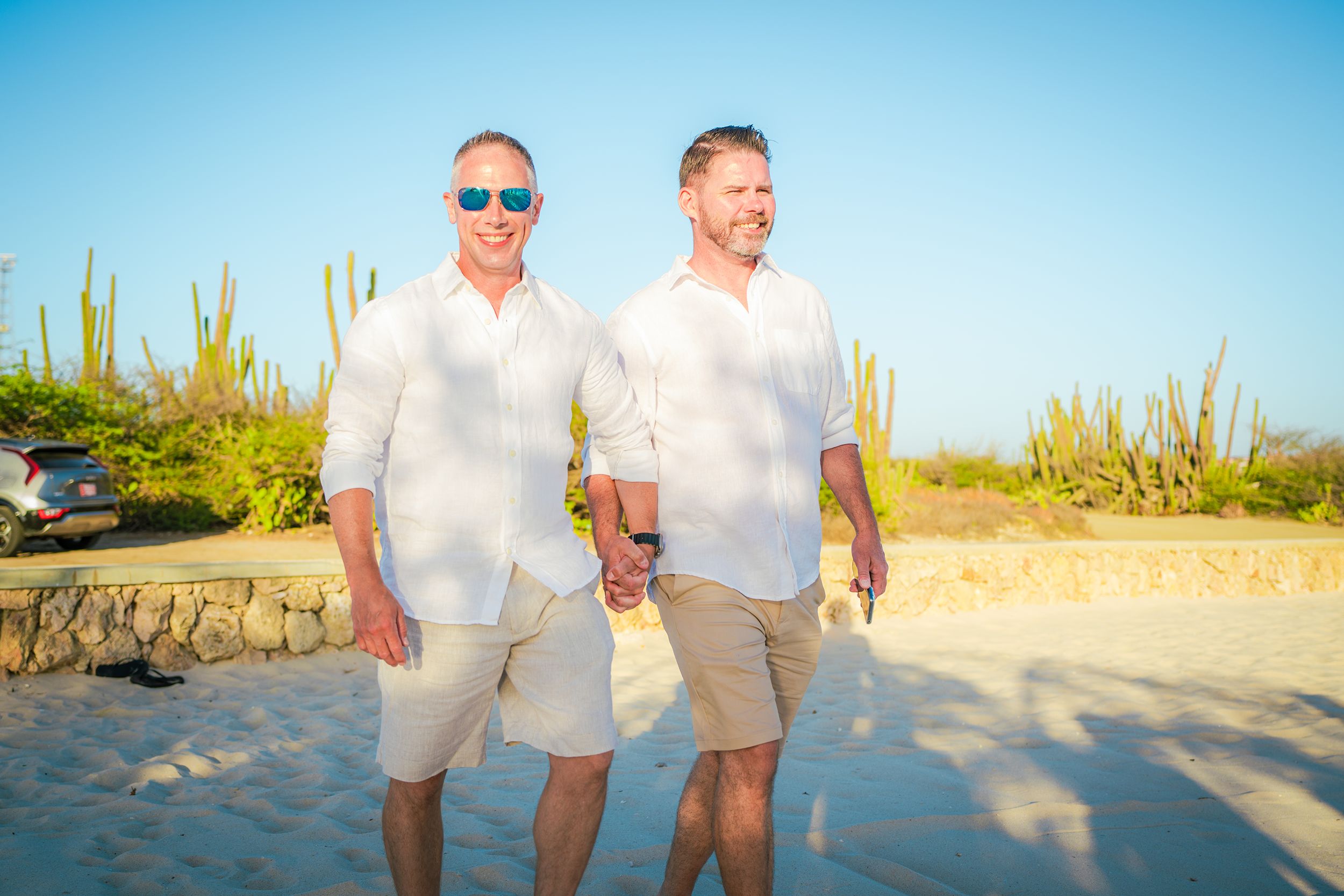 Arashi beach vow renewal