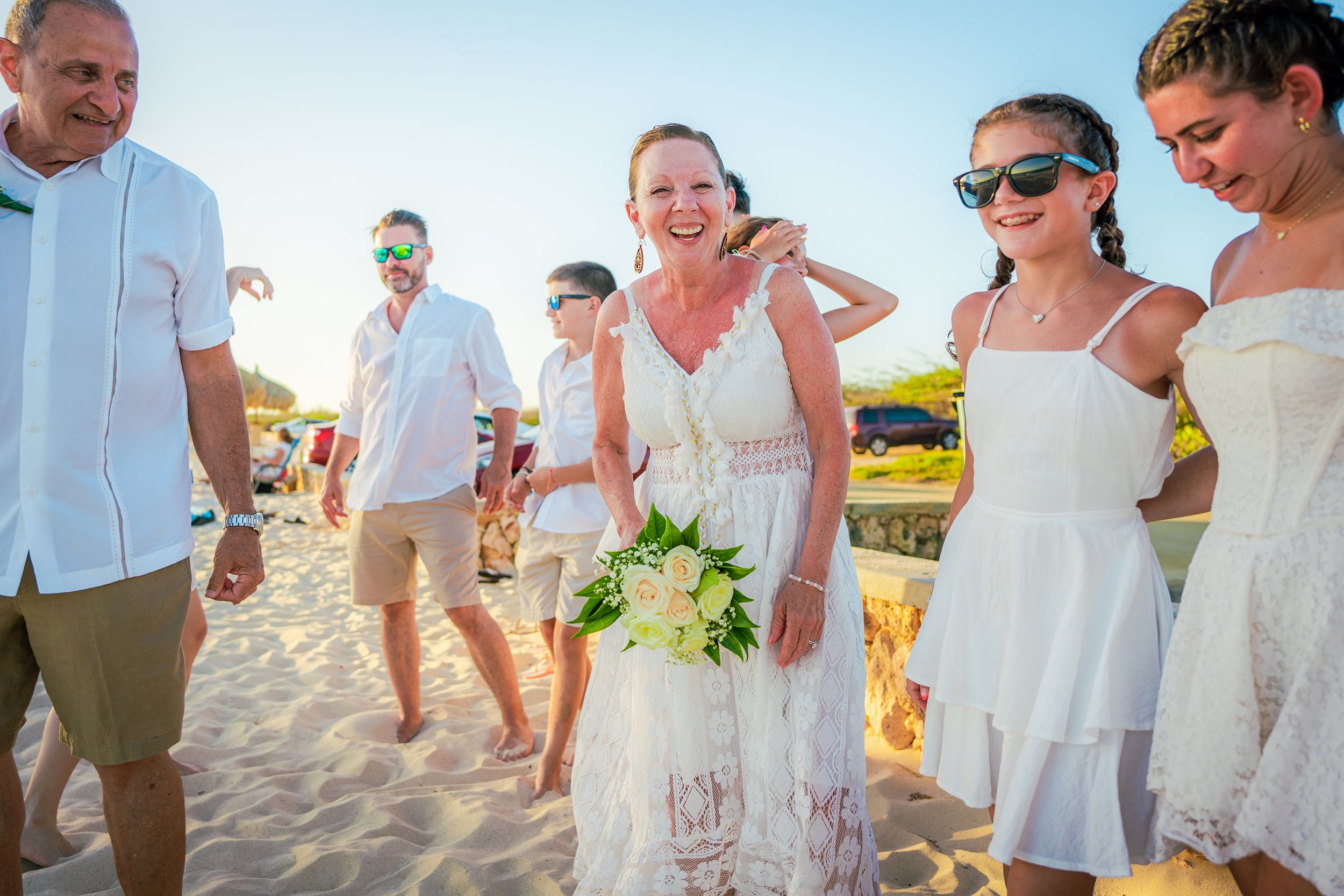 Arashi beach vow renewal