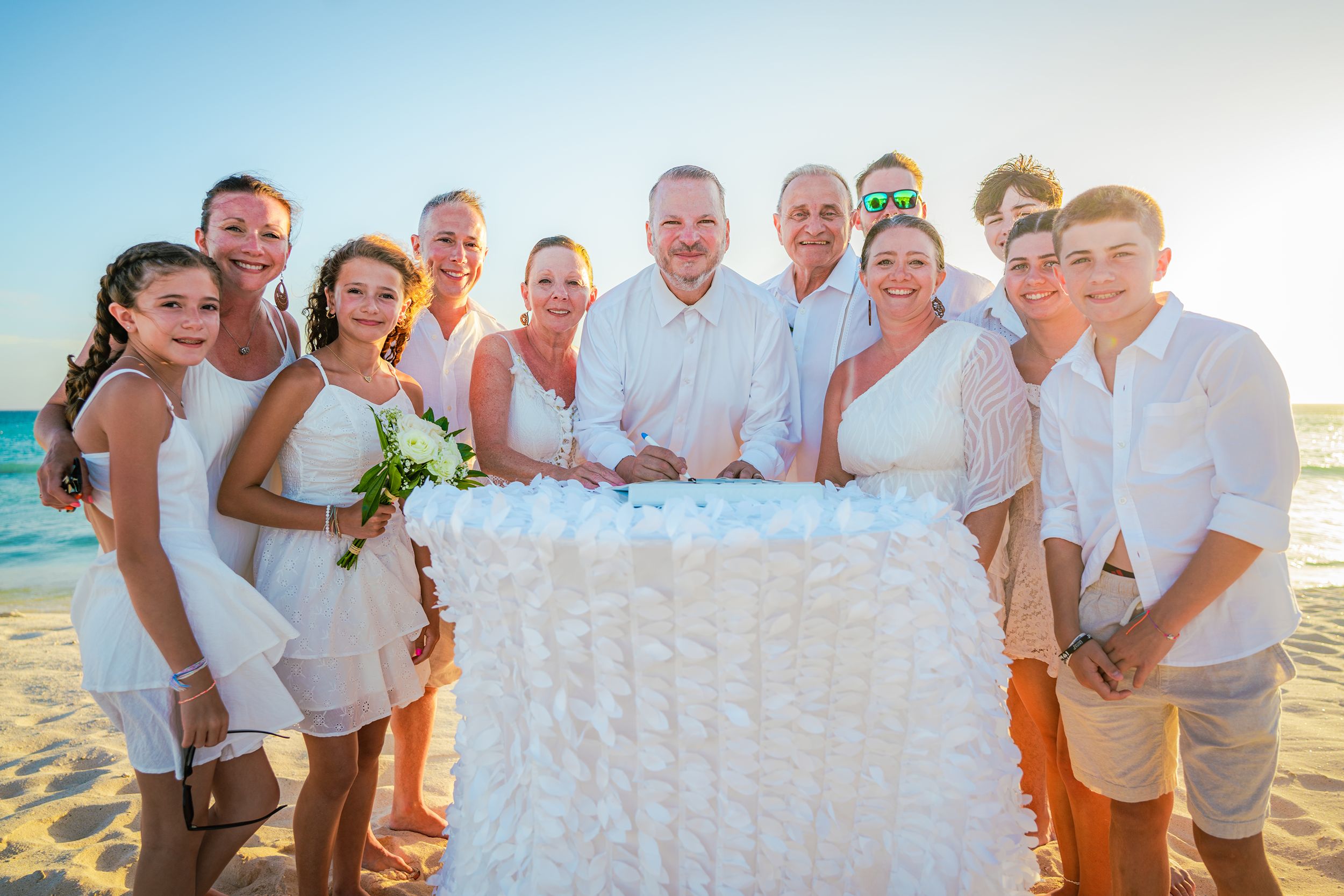 Arashi beach vow renewal