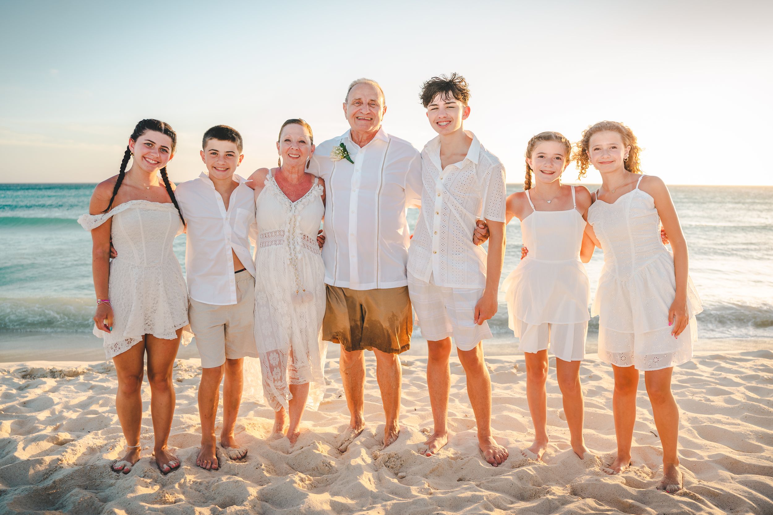 Arashi beach vow renewal