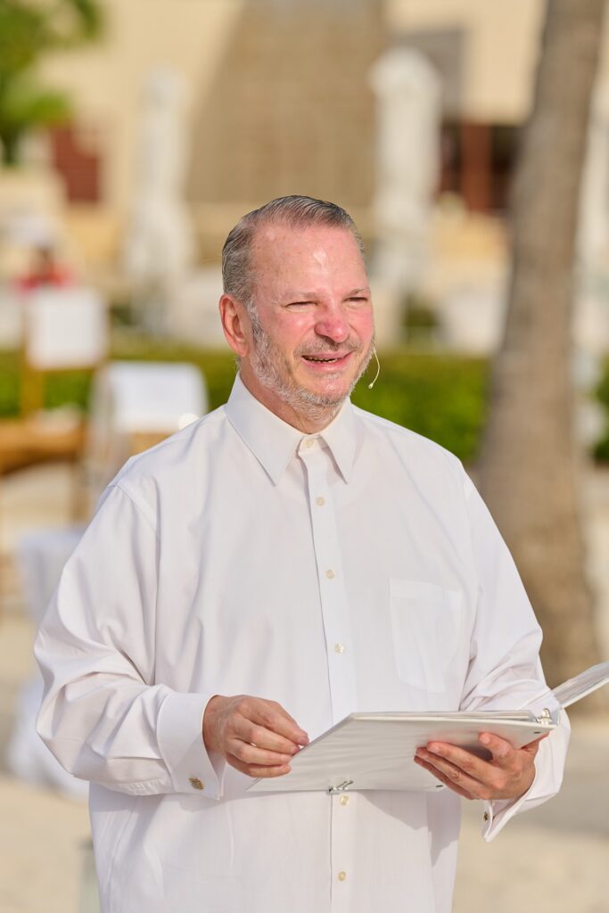 Aruba elopement wedding officiant