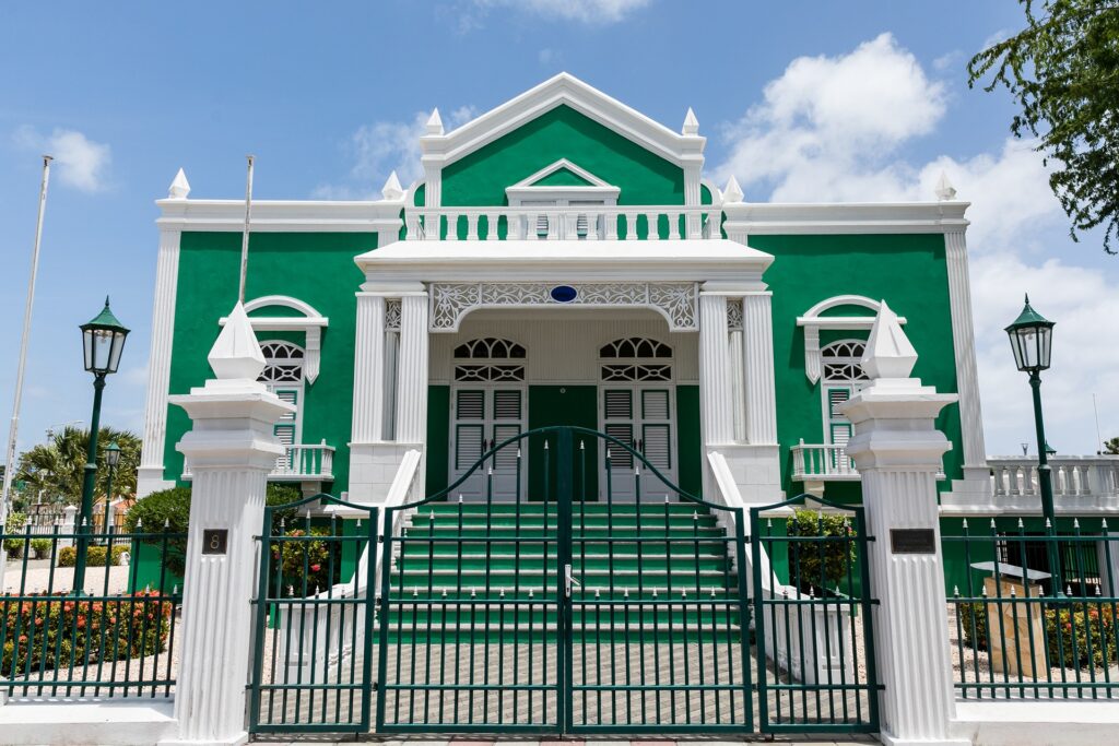 Town hall in Aruba for weddings